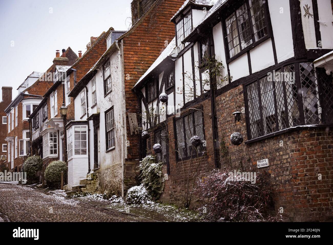 Rye east sussex snow hi-res stock photography and images - Alamy