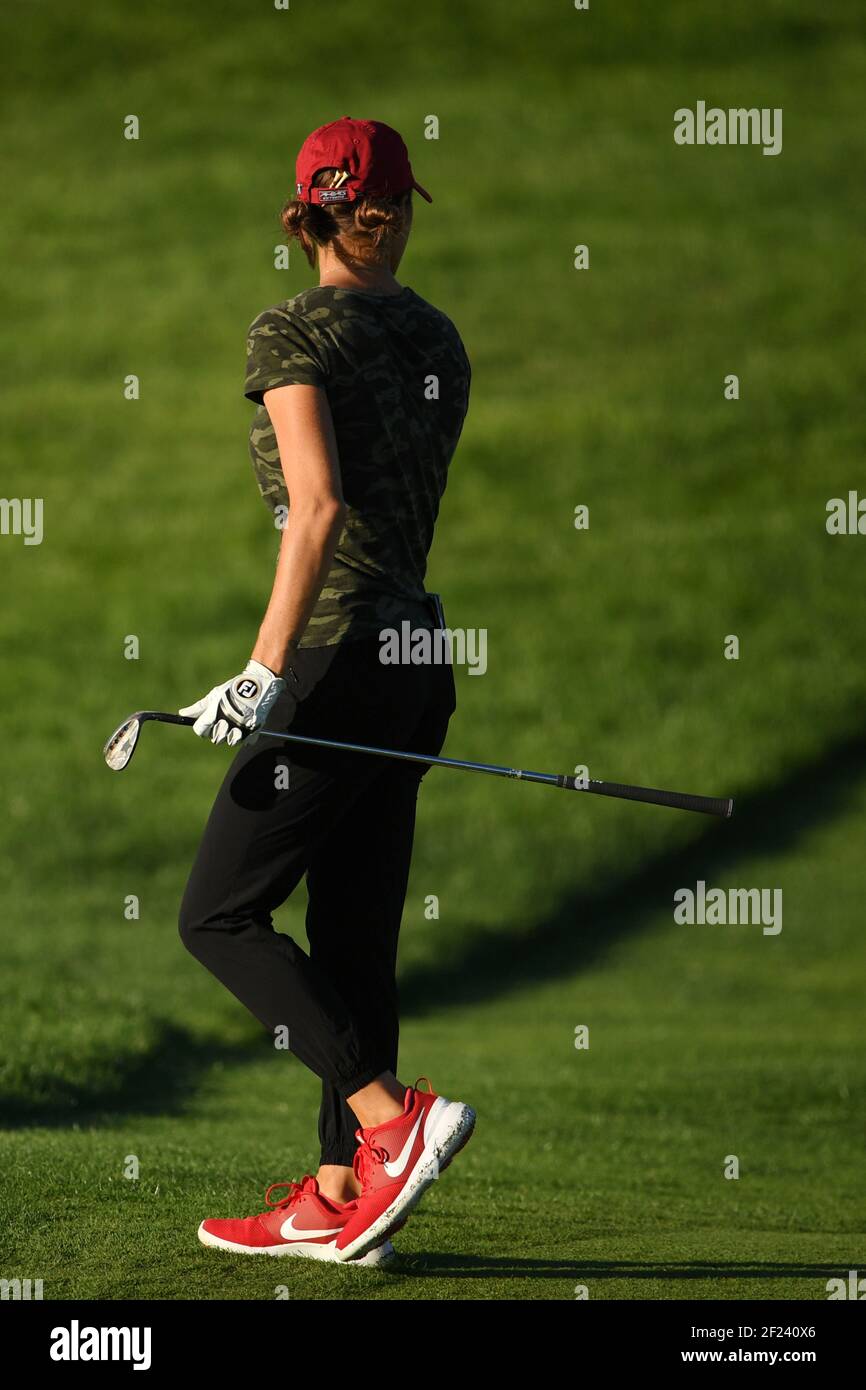 Jaye Marie Green (Usa) competes during the practice round of LPGA Evian Championship 2018, Day 2, at Evian Resort Golf Club, in Evian-Les-Bains, France, on September 11, 2018, Photo Philippe Millereau / KMSP / DPPI Stock Photo