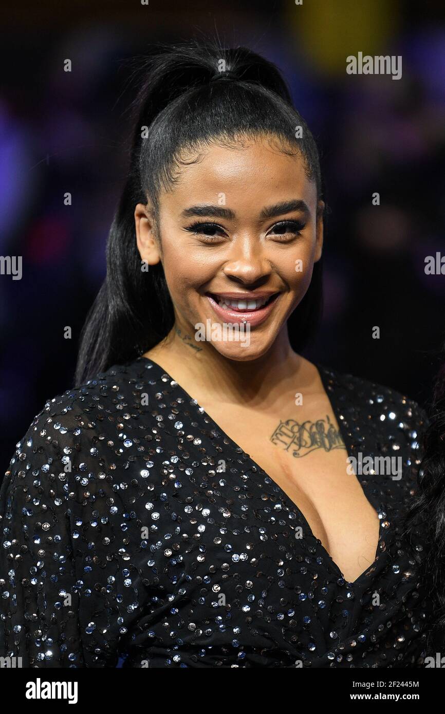 London, United Kingdom. 14th November 2019. Yinka Bokinni attending the