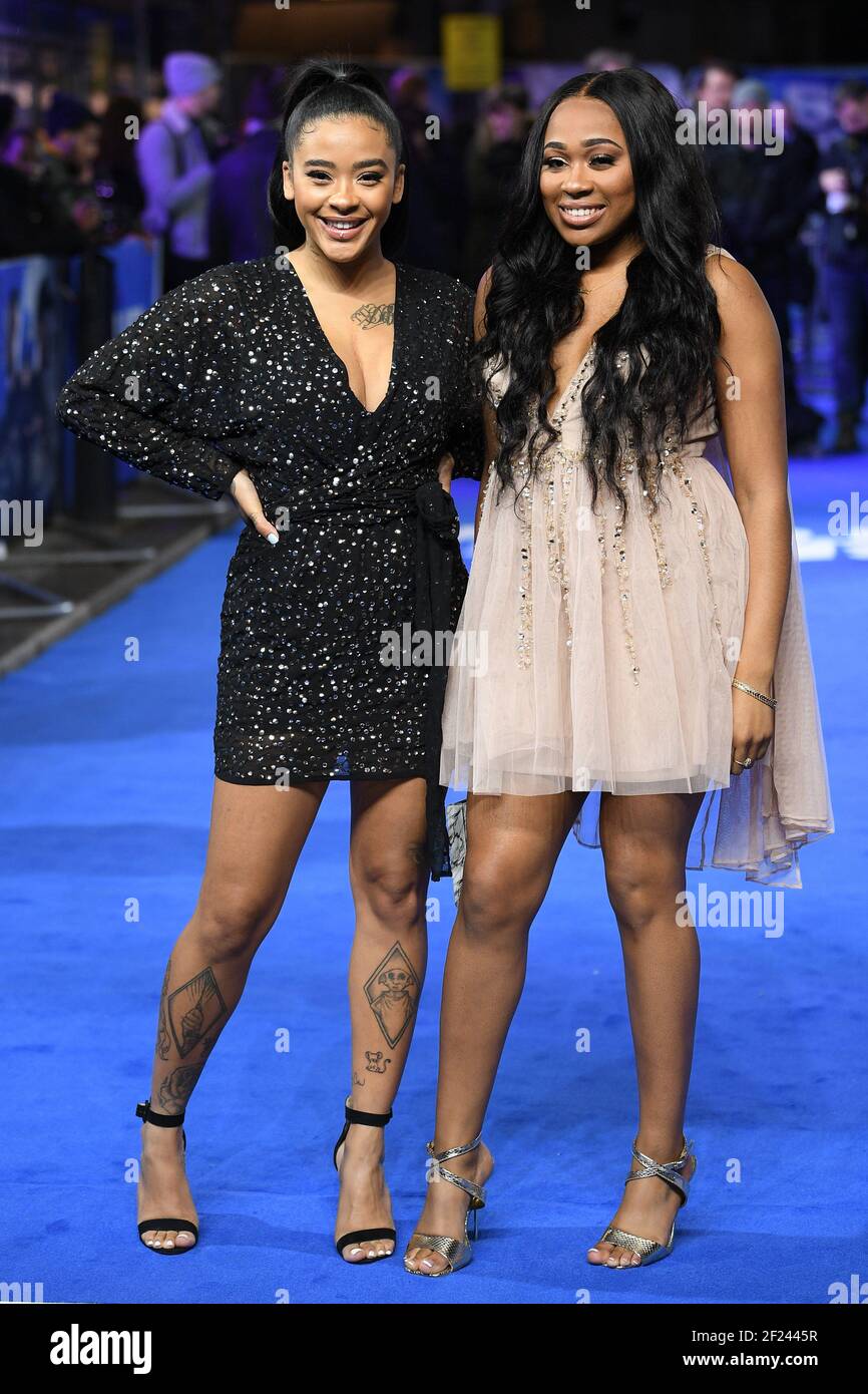 London, United Kingdom. 14th November 2019. Yinka Bokinni and Shayna