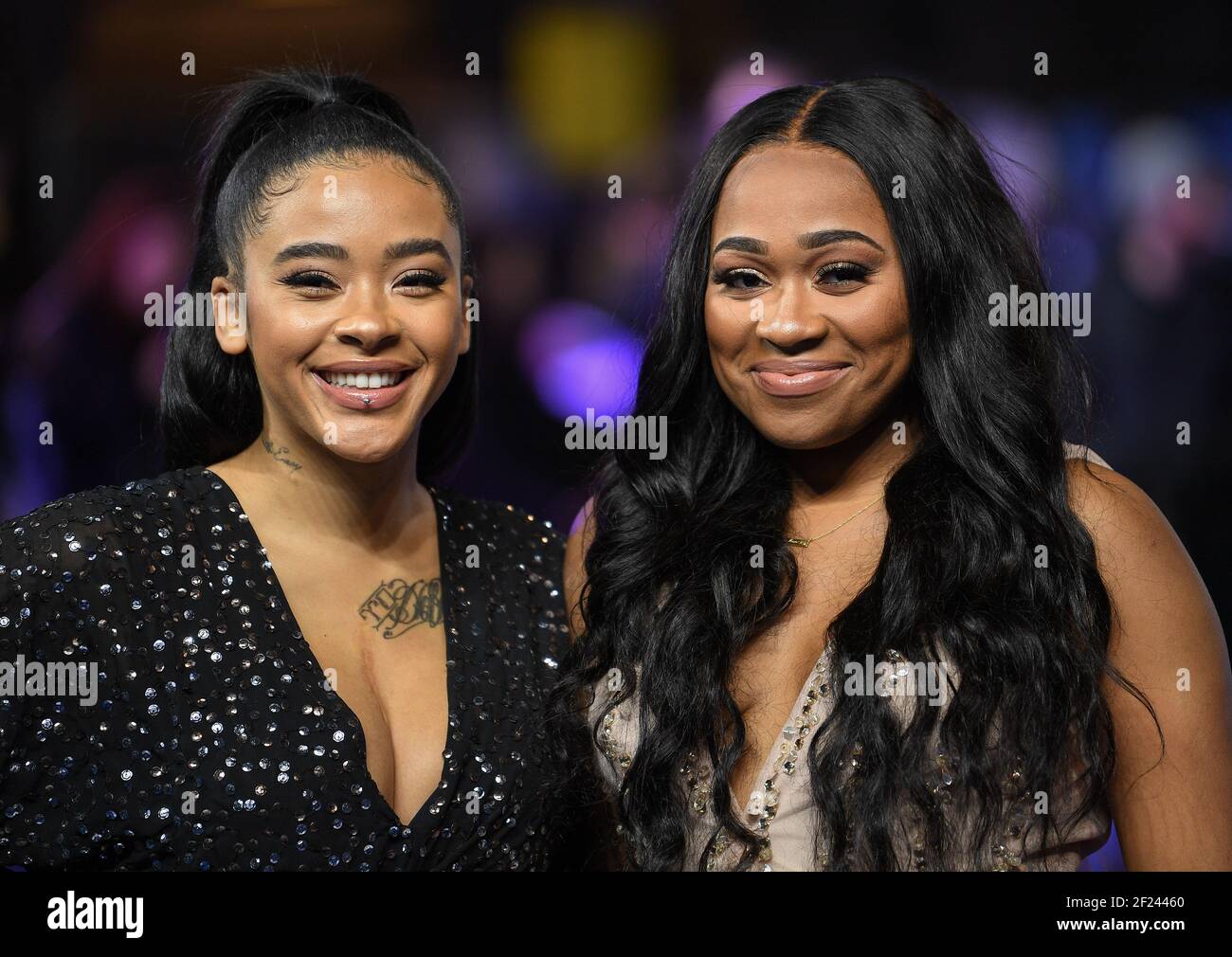 London, United Kingdom. 14th November 2019. Yinka Bokinni and Shayna