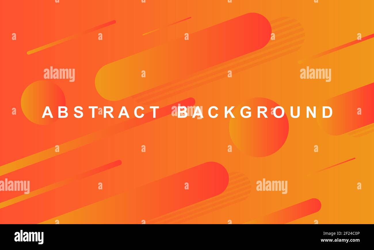 Abstract background in orange. Geometric background with gradient ...