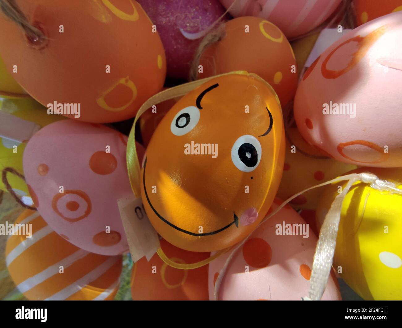 nemo clown fish Easter eggs and decorations detail Stock Photo Alamy