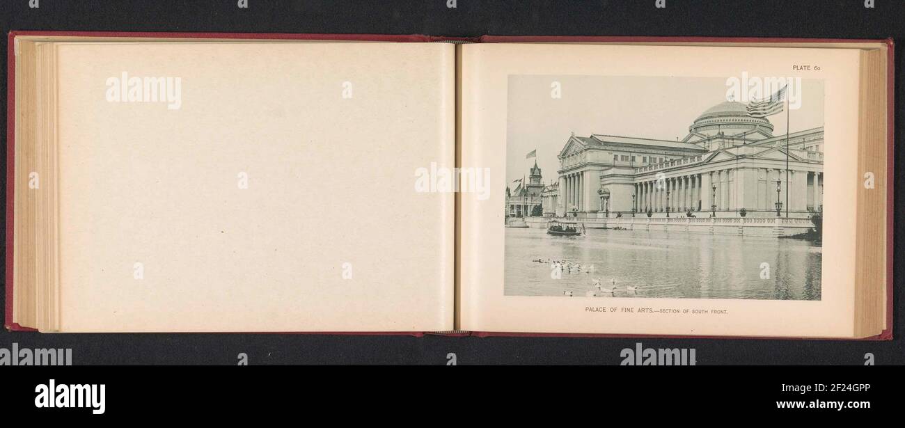 View of the Palace of Fine Arts at the World's Columbian Exposition in