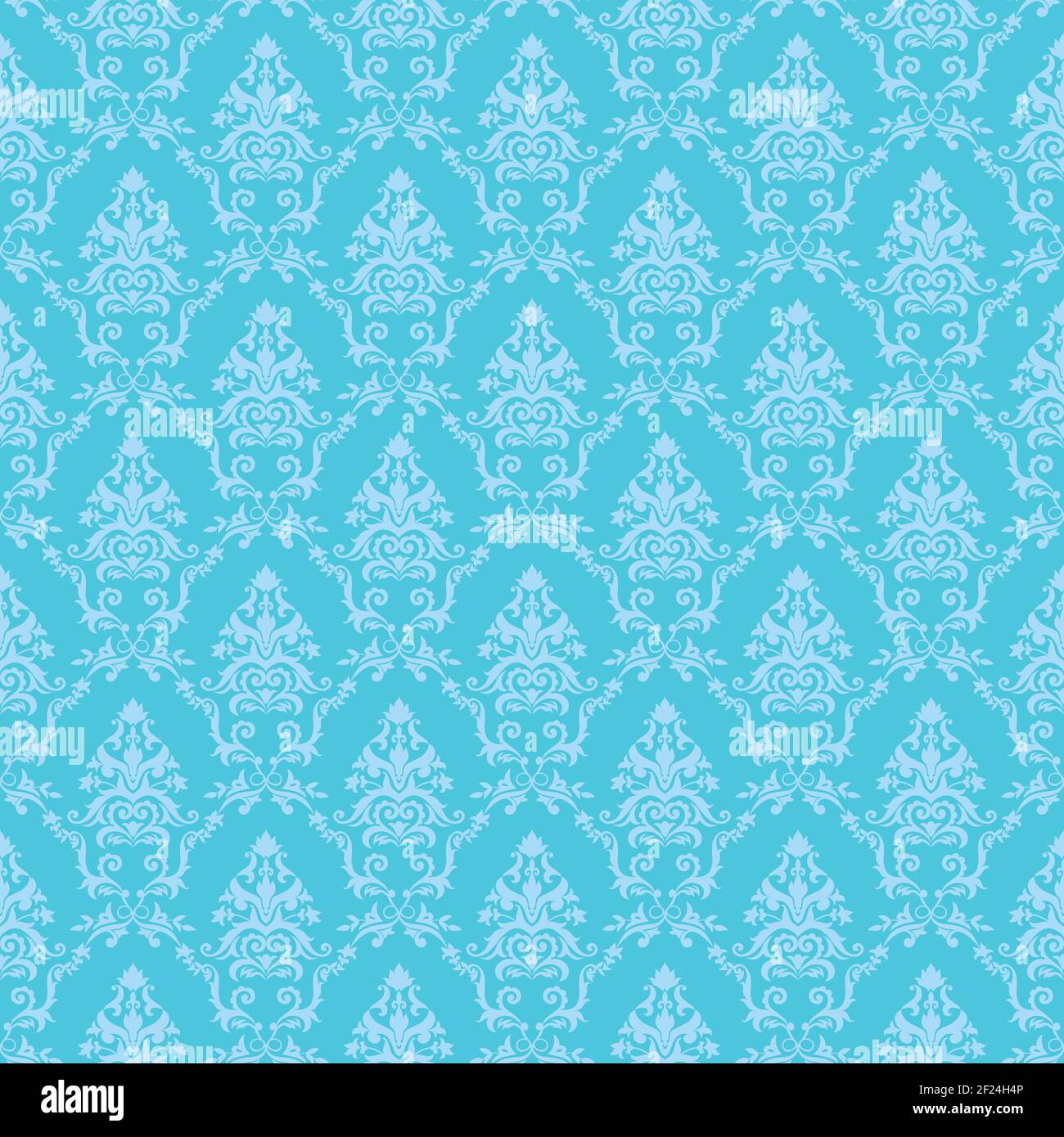 Vintage damask vector seamless pattern for bed cover,textile,cushion cover,phone case, home decor,fabric,home furnishings, wallpaper,curtain,tiles,etc Stock Vector