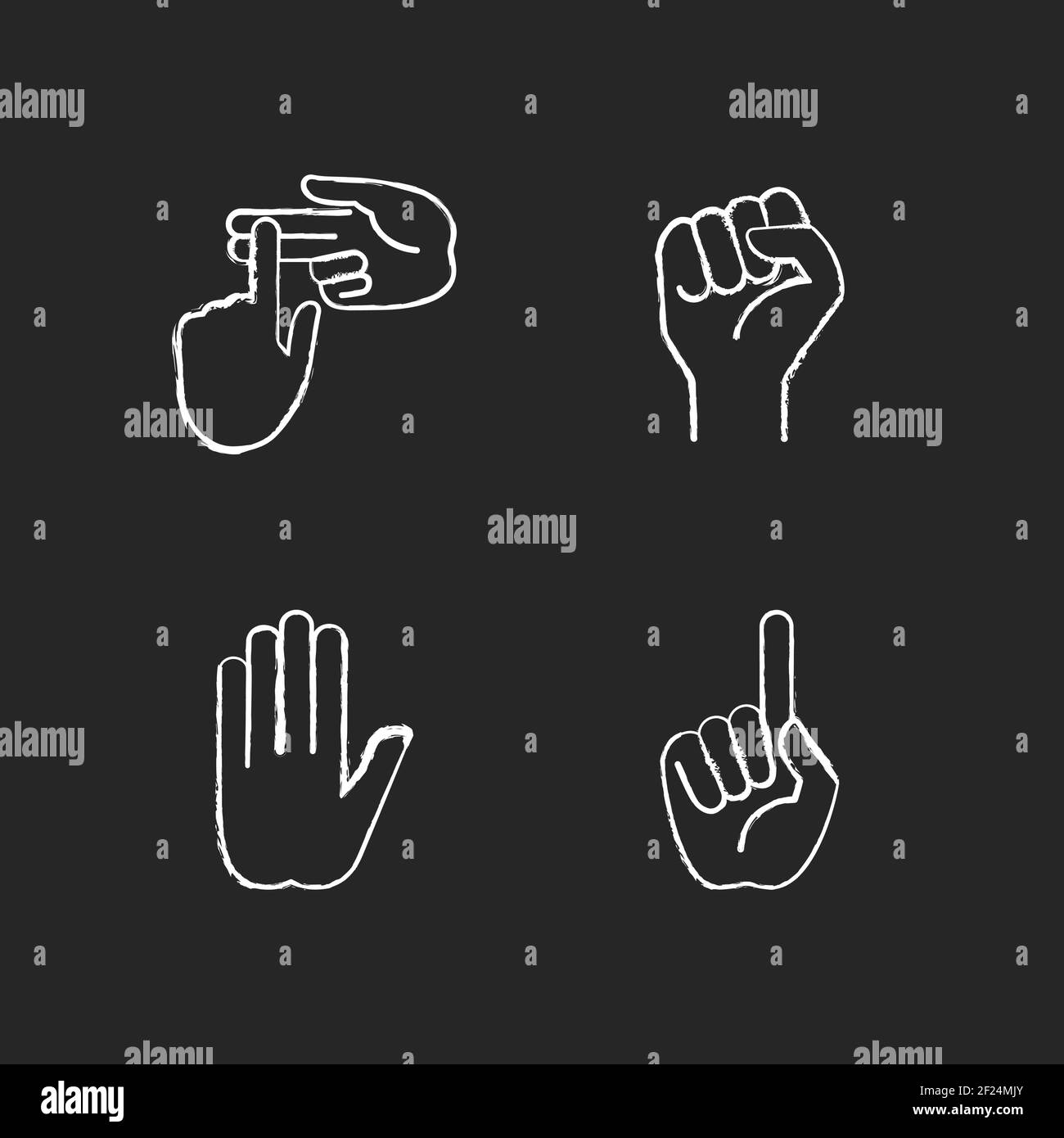 Emoji hand gestures Black and White Stock Photos & Images - Alamy