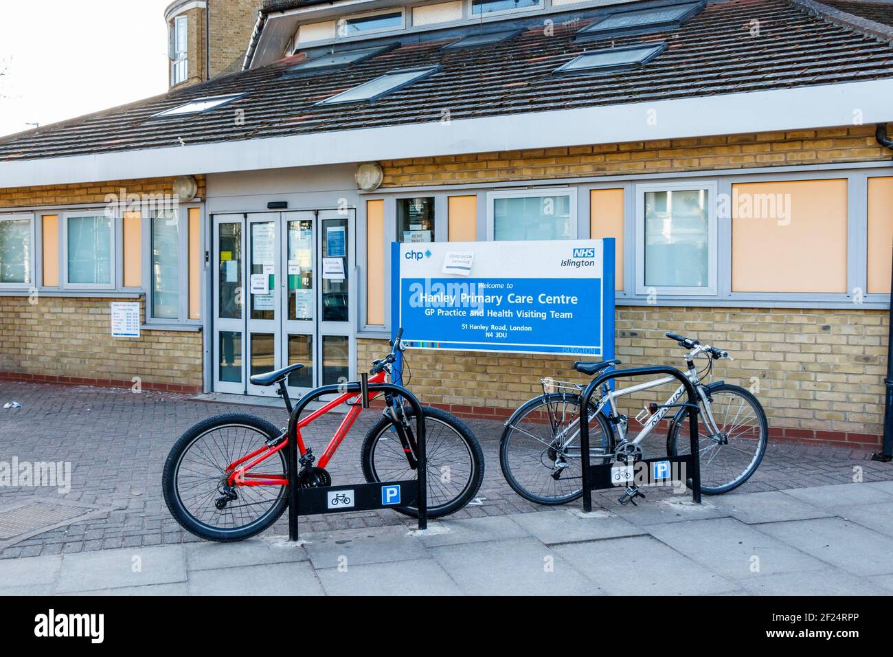 Hanley Road Primary Care Centre, Islington, London, UK. One of 49 NHS