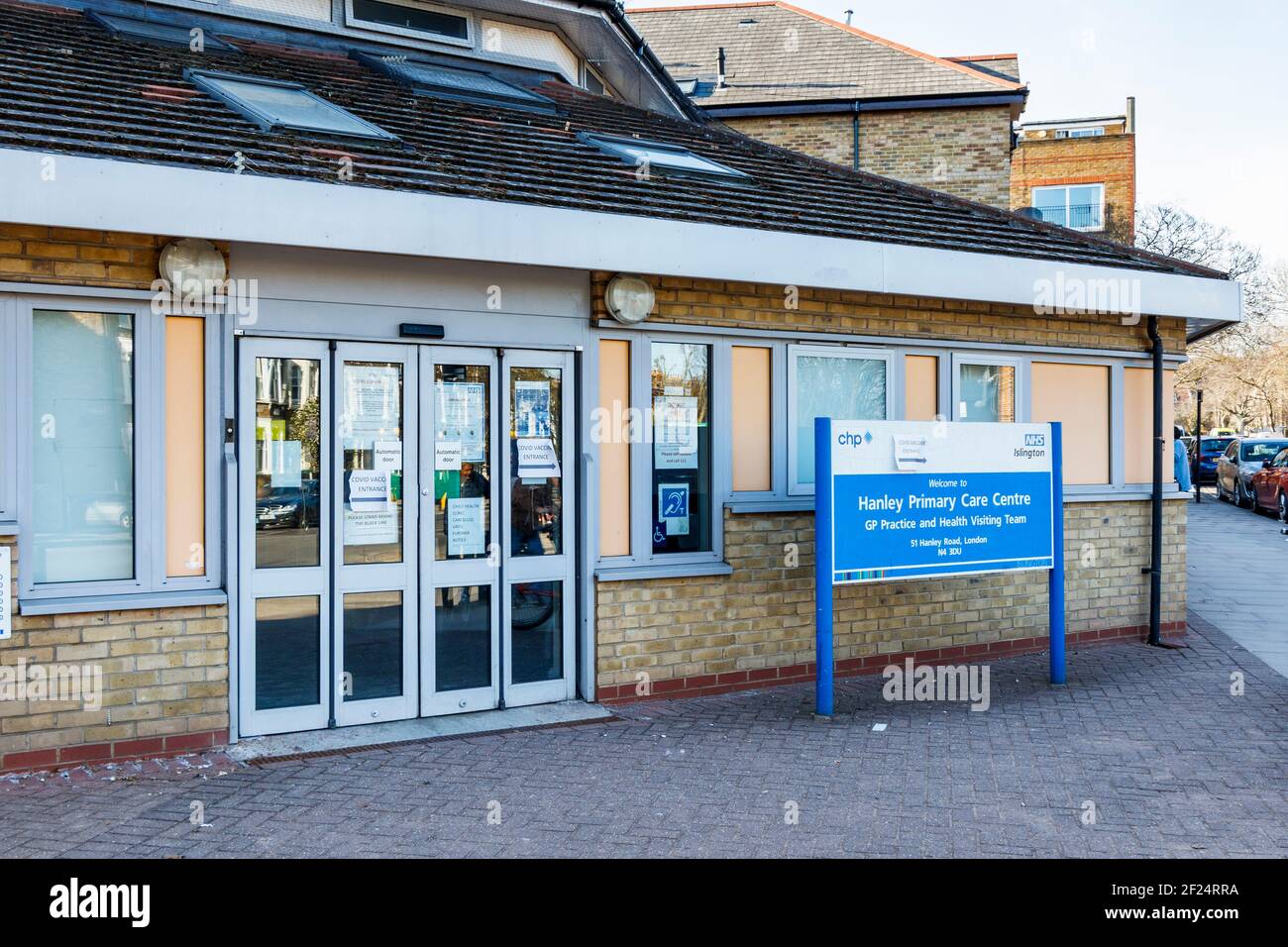 Hanley Road Primary Care Centre, Islington, London, UK. One of 49 NHS