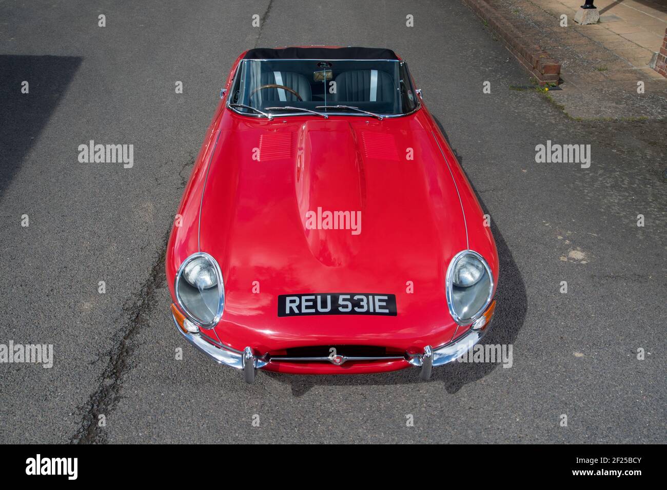 1967 Jaguar E Type 4.2 litre Series 1.5 classic British sports car