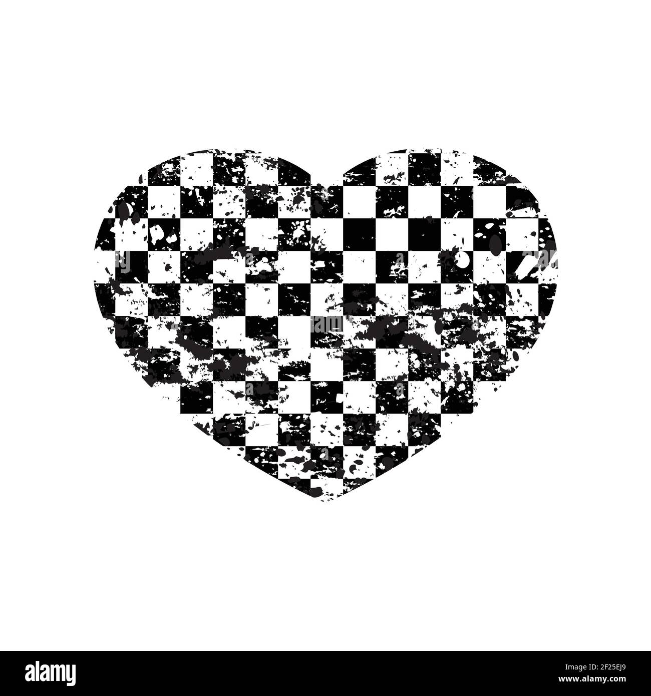 Heart sport flag background Stock Vector