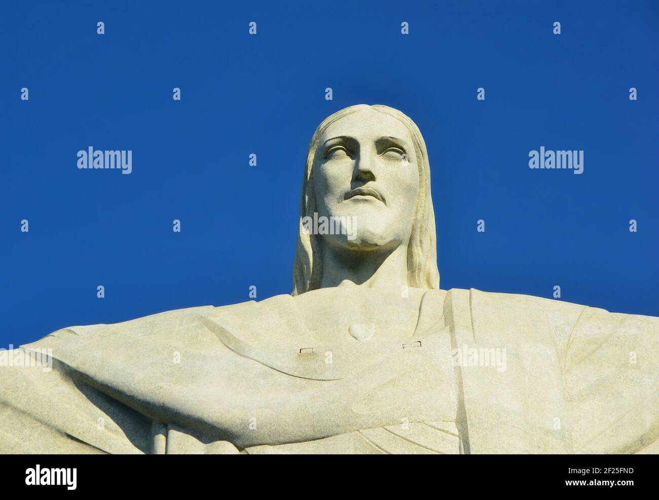 Christ the Redeemer, the iconic Art Deco landmark of Rio de Janeiro at the peak of Corcovado