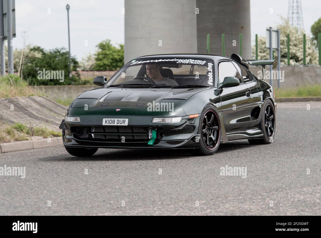 Modified Mk2 Toyota MR2 Japanese mid engine sports car Stock Photo Alamy