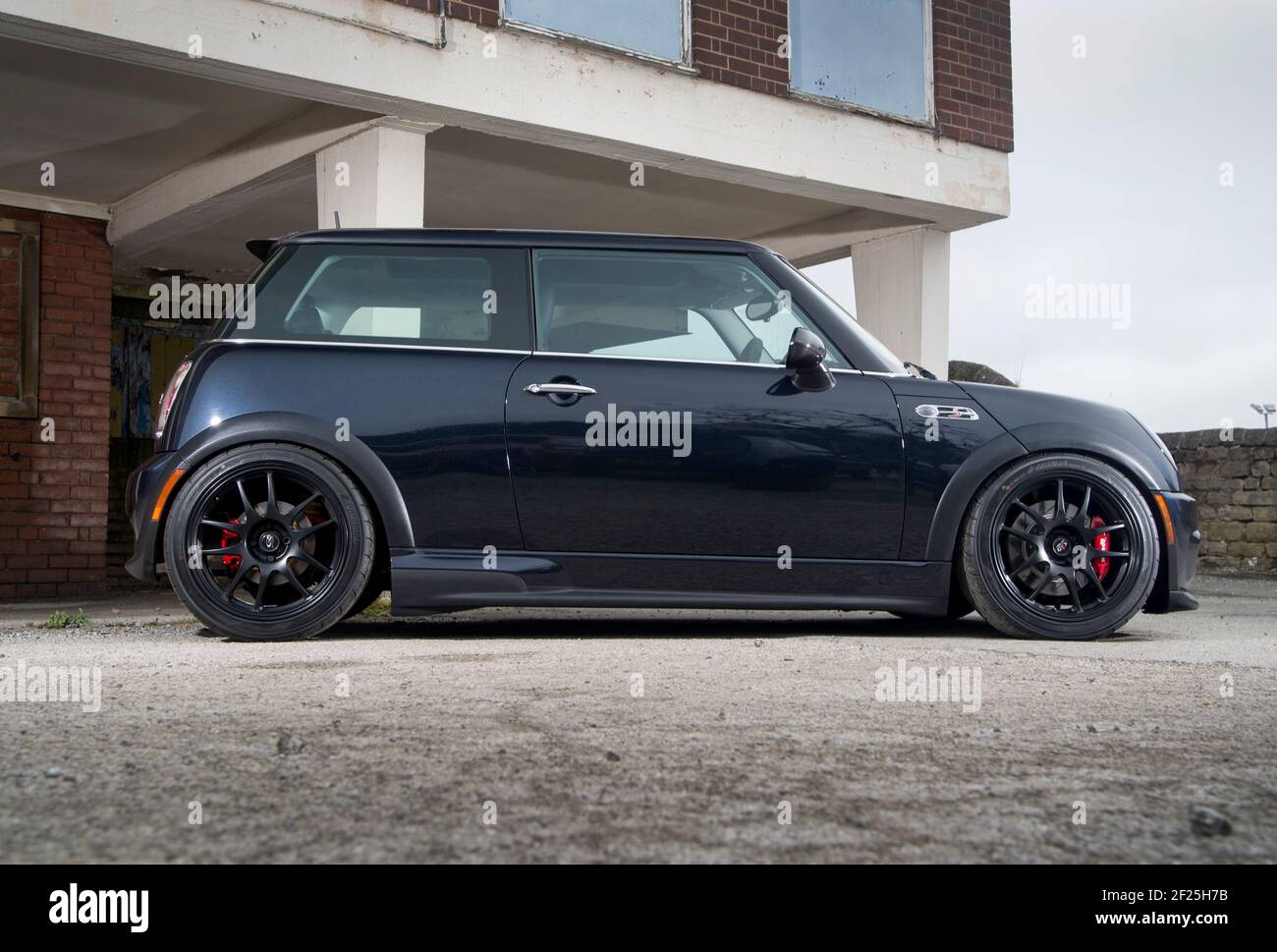 Modified R50 (first generation) Mini Cooper S Stock Photo Alamy