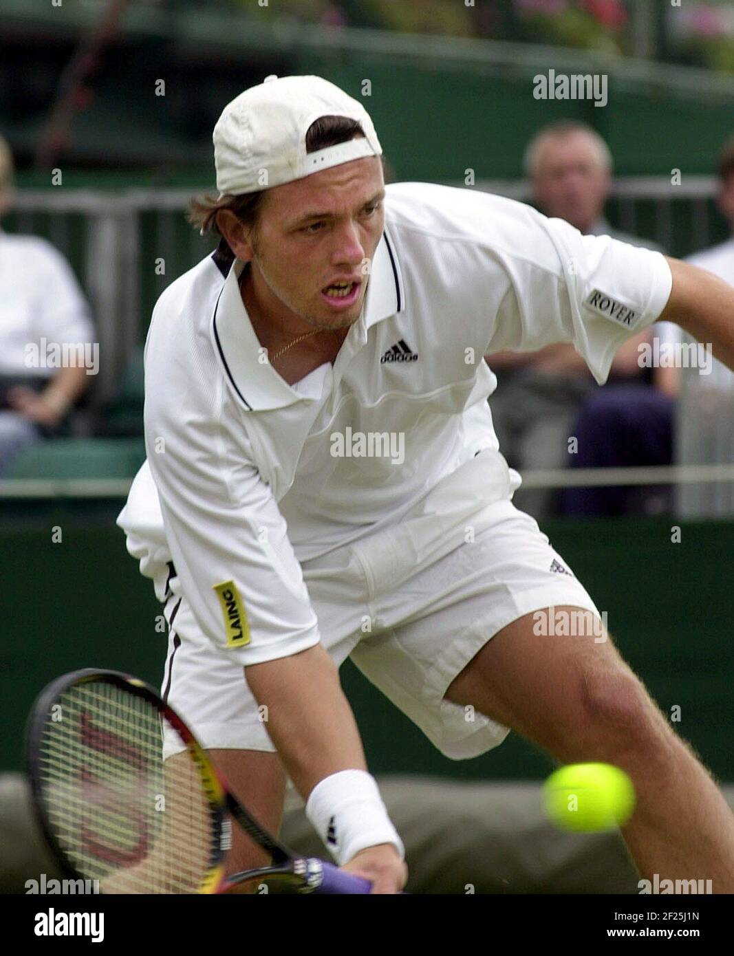 Lee Childs Tennis player at the Wimbledon Tennis Championships July 2000  Stock Photo - Alamy
