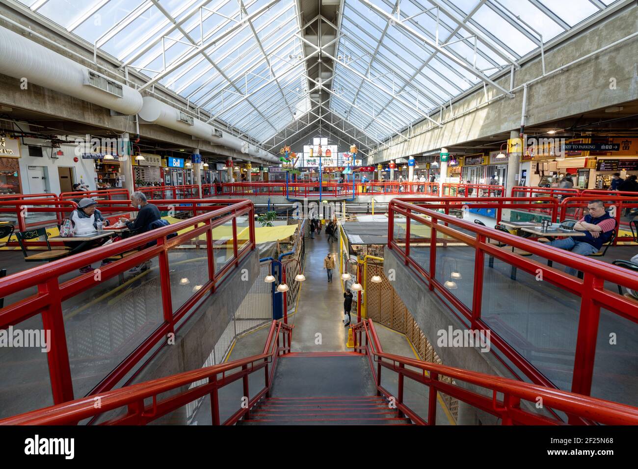 Richmond Public Market. Richmond, BC, CANADA Stock Photo