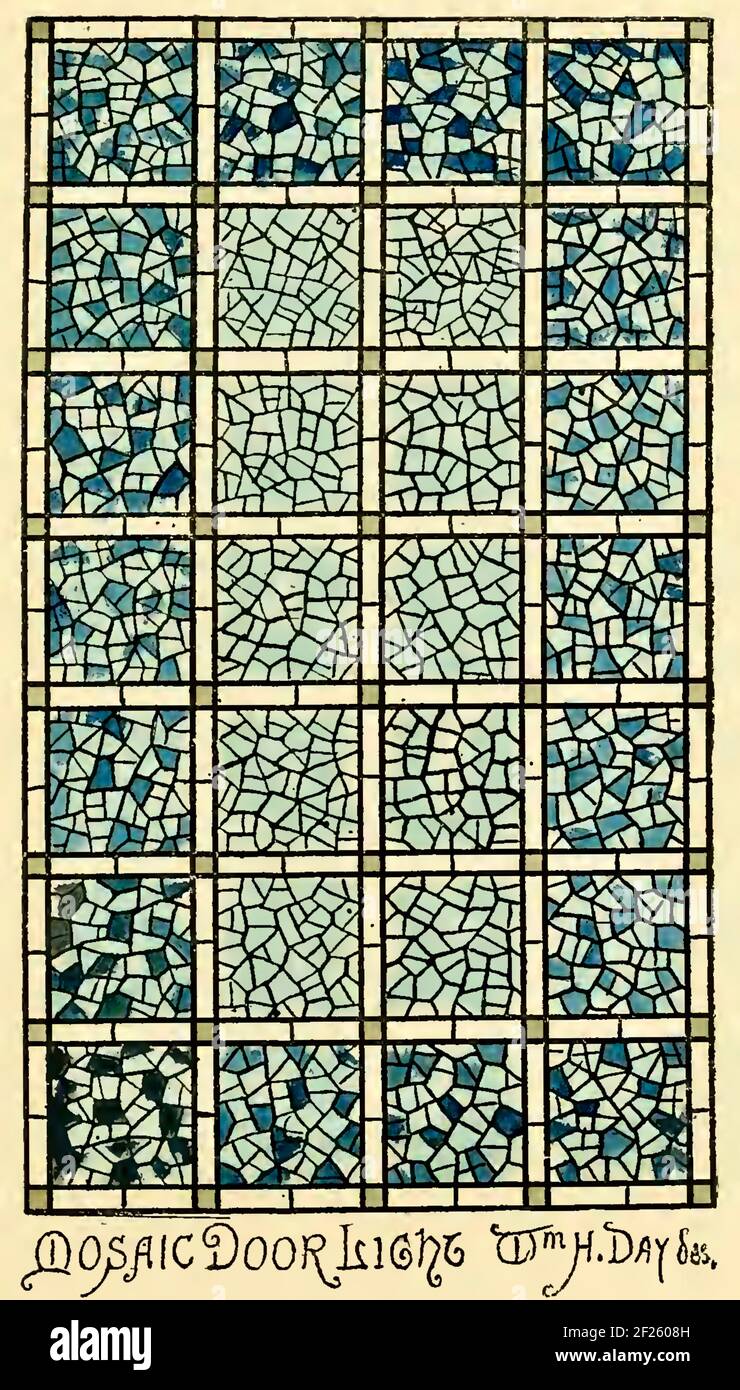 History of stained glass: Belcher Mosaic Co stained-glass windows
