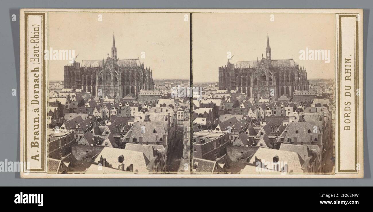 Cologne. Cathedrale (EN 1863) .. Stock Photo