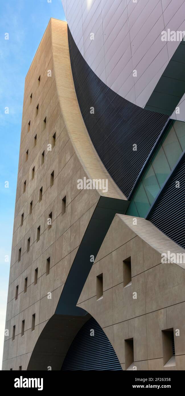 A section of building A at the The World Market Center in Las Vegas, NV Stock Photo