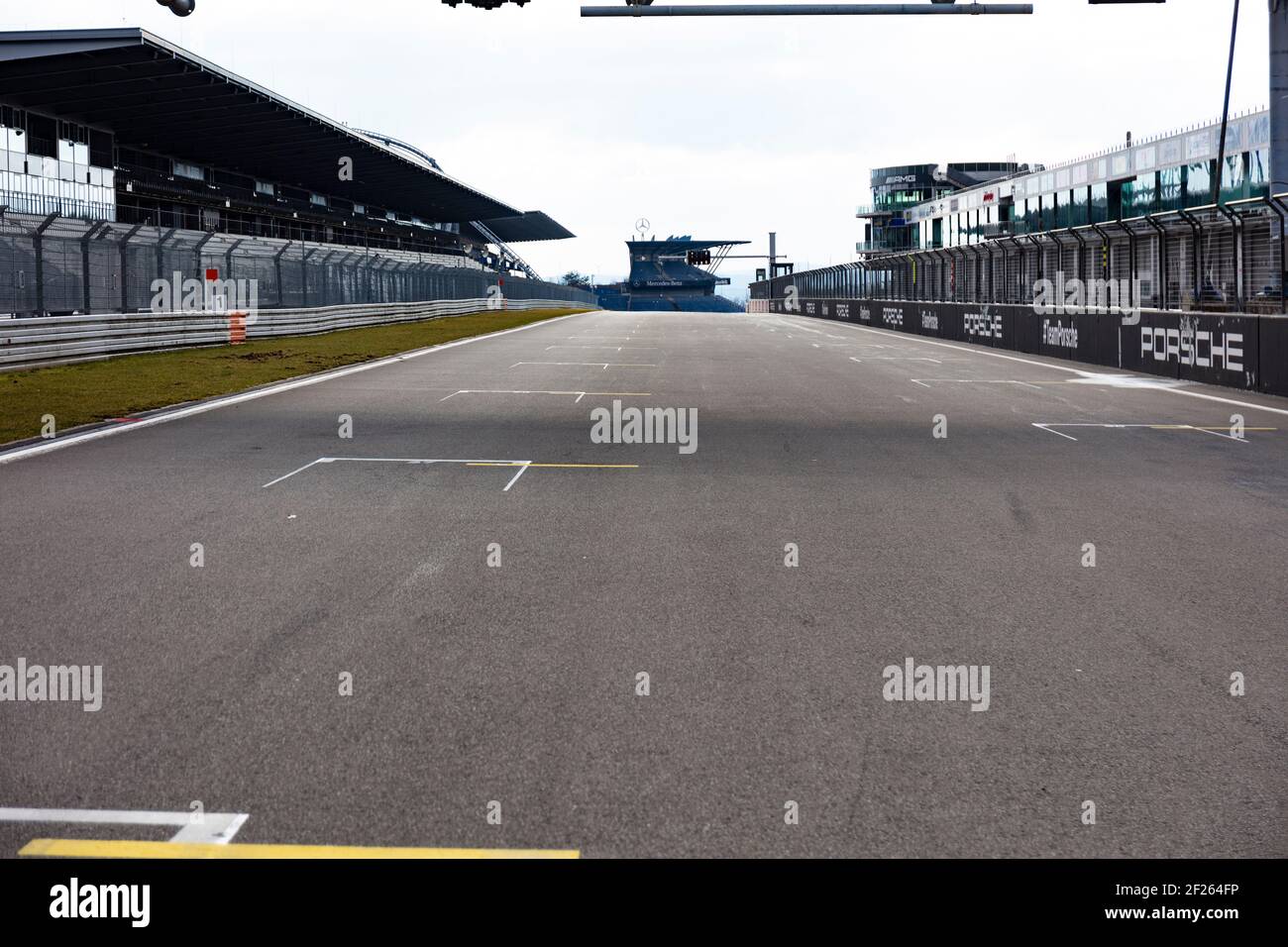 Nürburgring, empty seats, no races, no events Stock Photo - Alamy