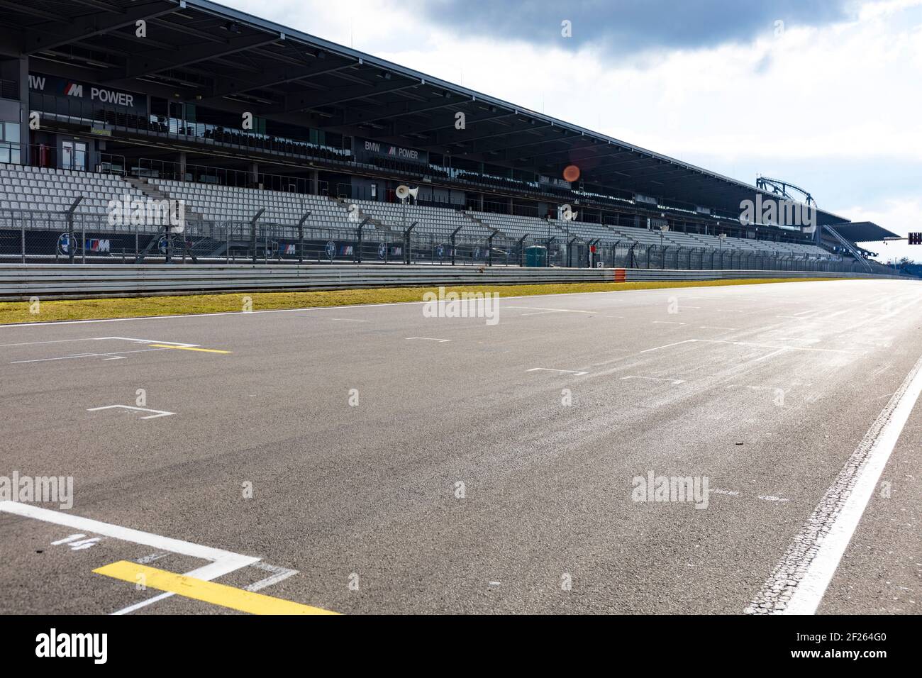 Nürburgring, empty seats, no races, no events Stock Photo - Alamy