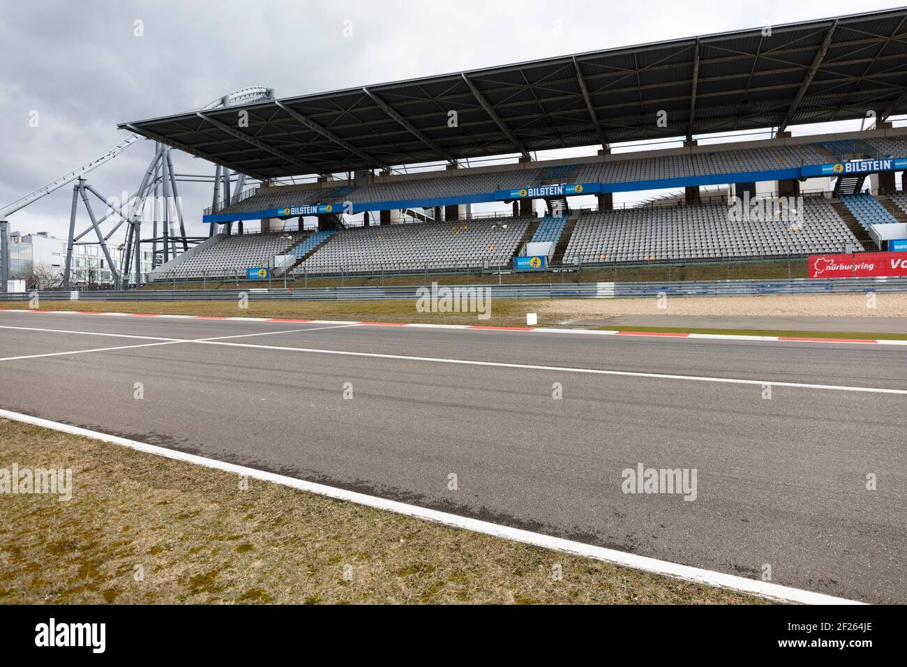 Nürburgring, empty seats, no races, no events Stock Photo - Alamy