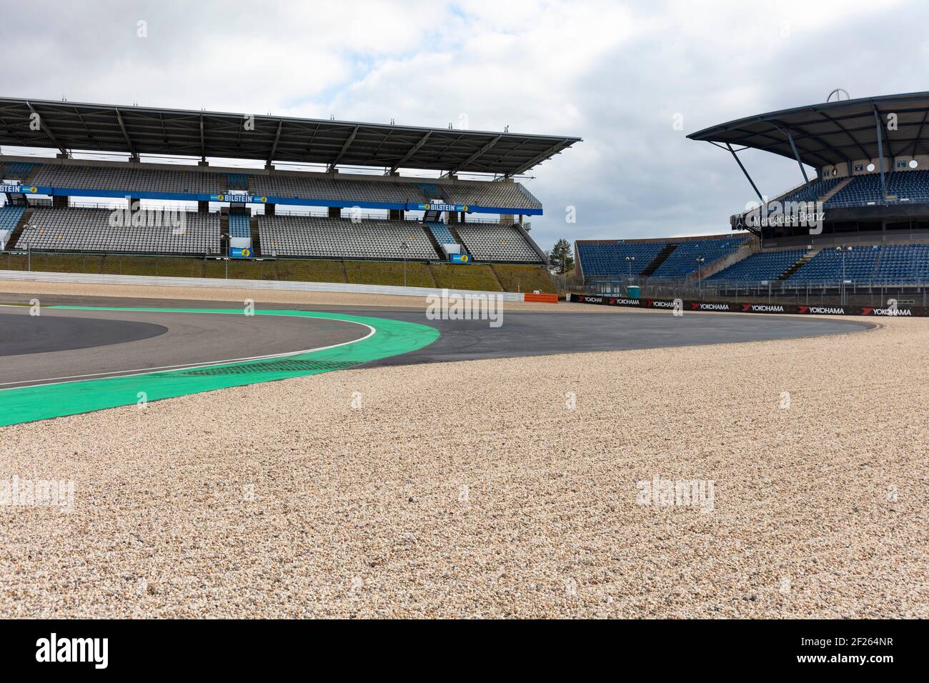 Nürburgring, empty seats, no races, no events Stock Photo - Alamy