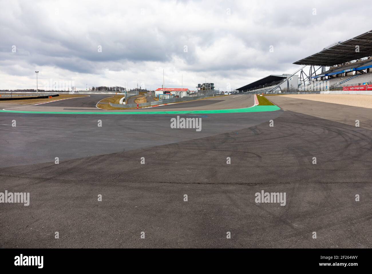 Nürburgring, empty seats, no races, no events Stock Photo - Alamy