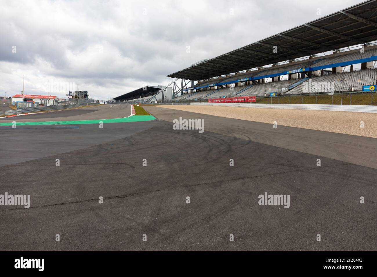 Nürburgring, empty seats, no races, no events Stock Photo - Alamy