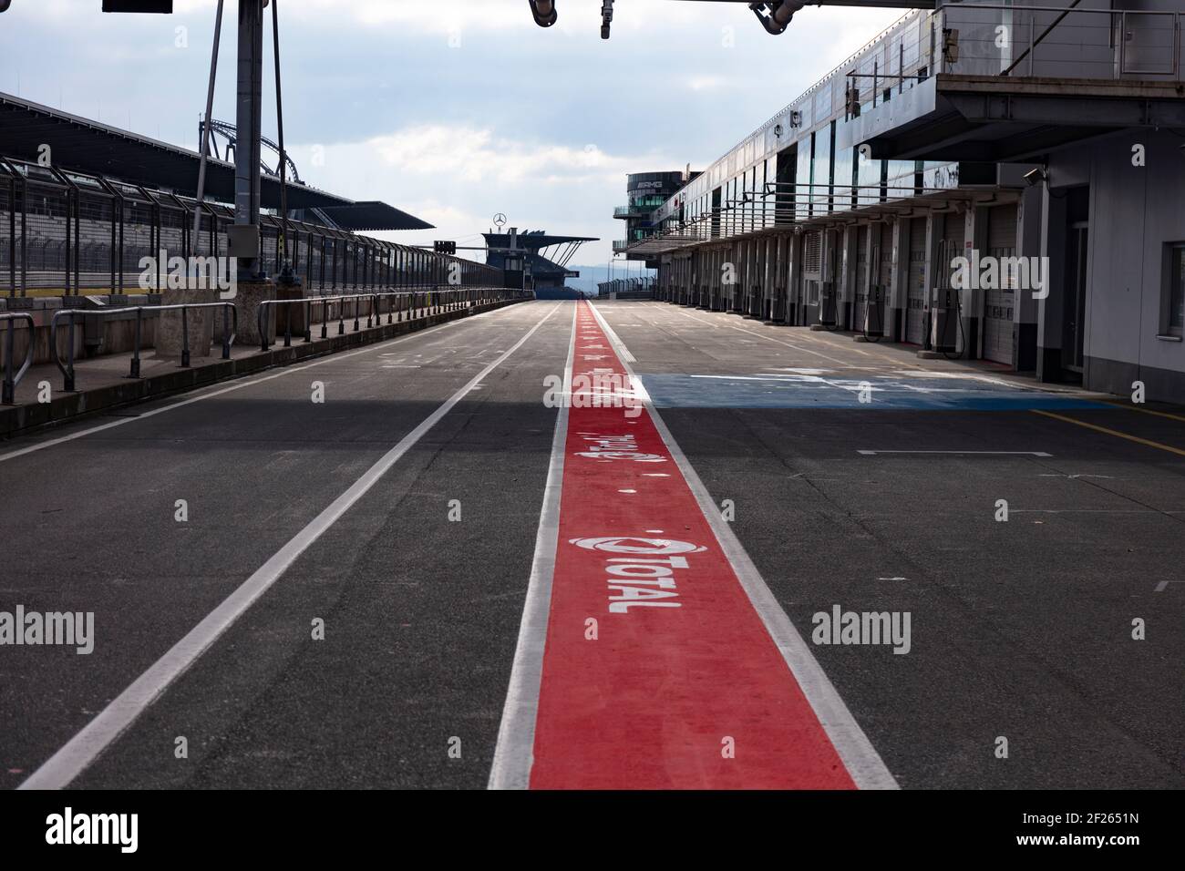 Nürburgring, empty seats, no races, no events Stock Photo - Alamy