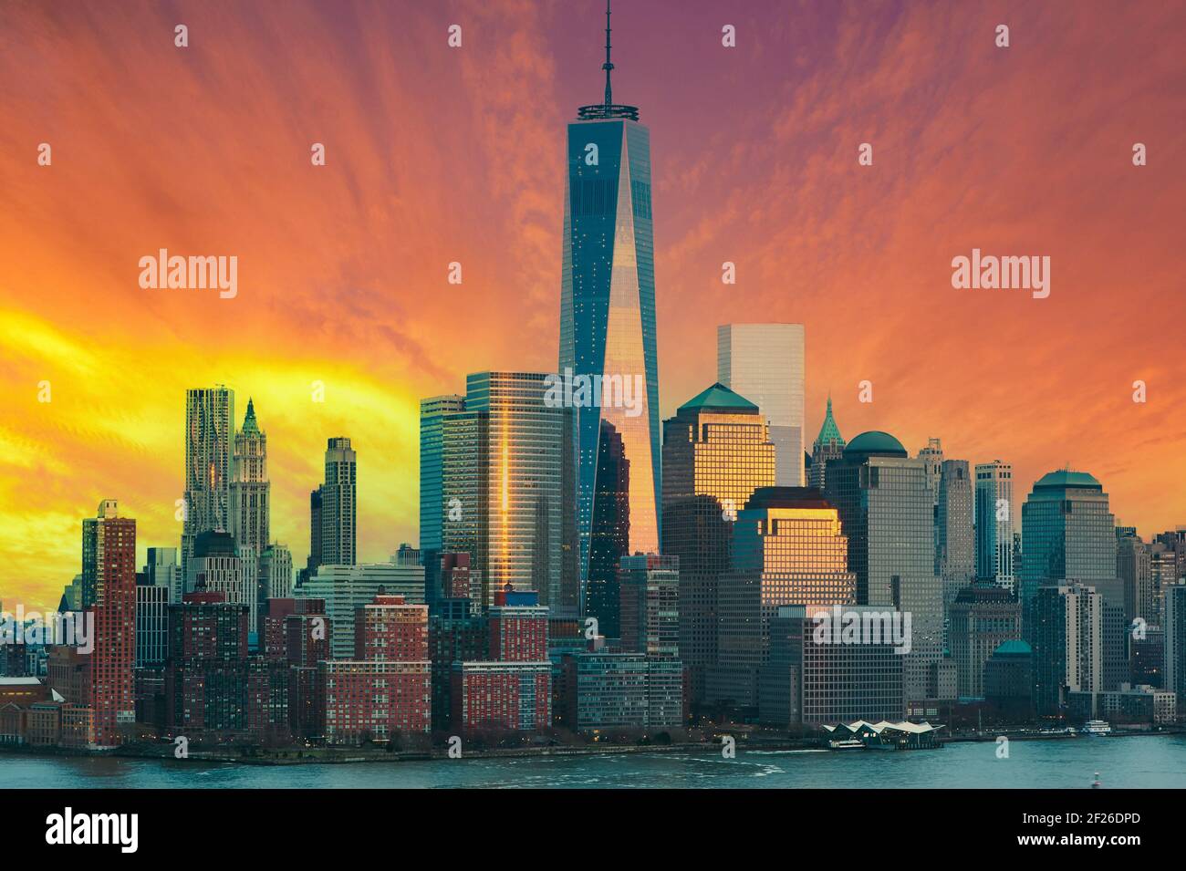 New york sunset spot hi-res stock photography and images - Alamy
