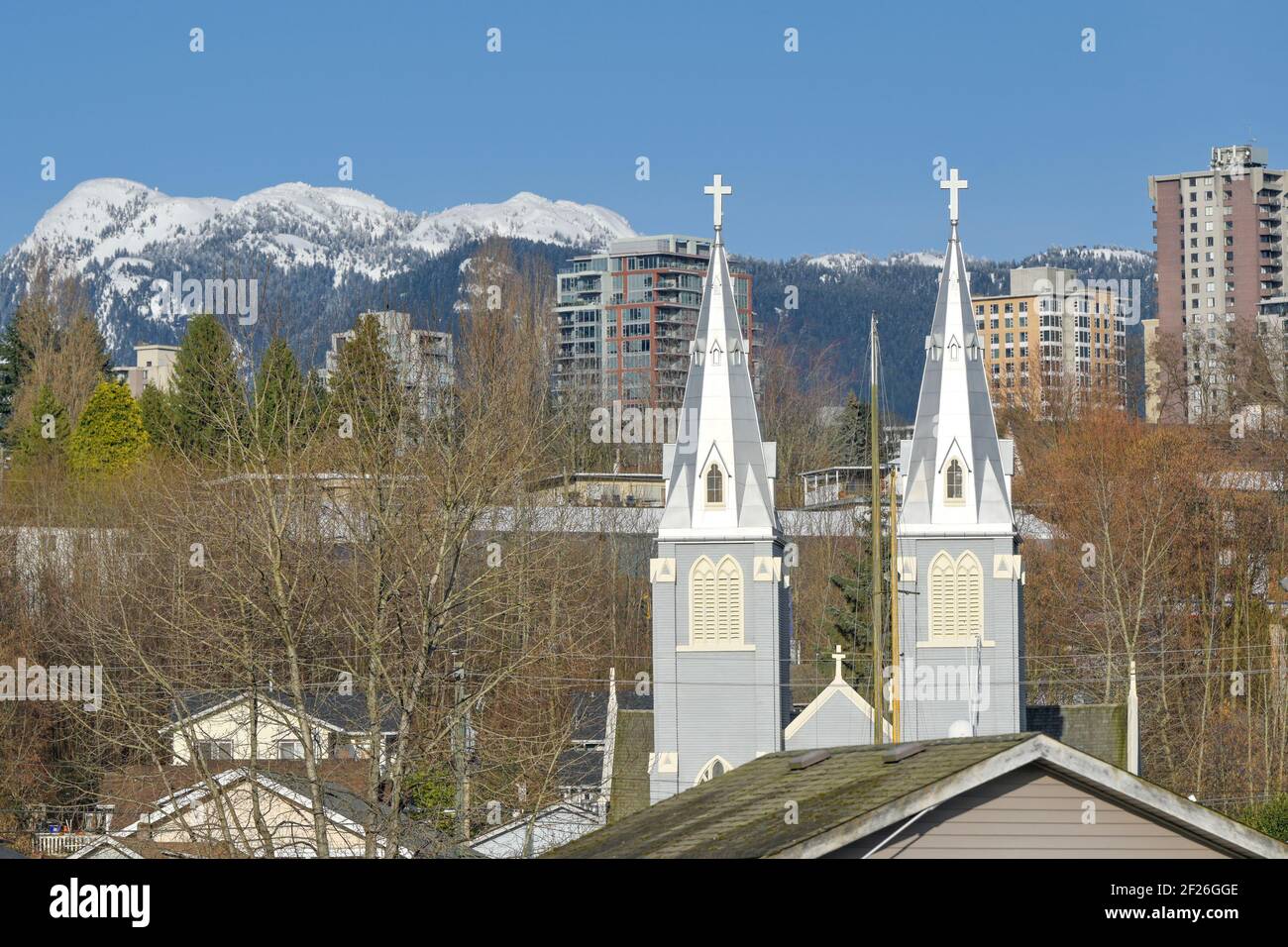 St. Paul’s Indian Catholic Church., Squamish Nation, North Vancouver, British Columbia, Canada
