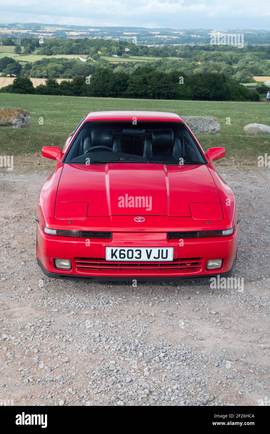 1993 Toyota Supra Japanese sports car Stock Photo - Alamy