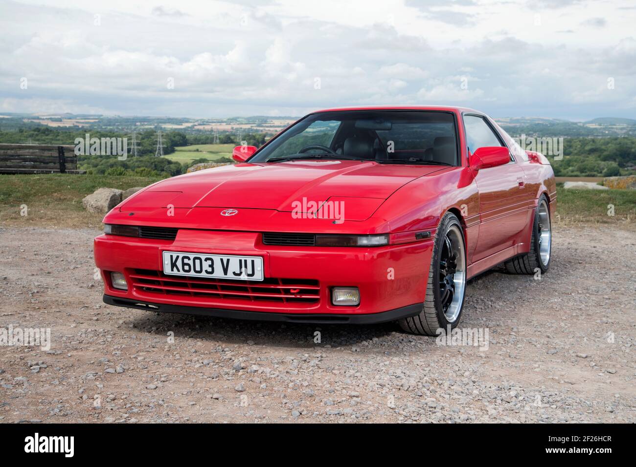 1993 Toyota Supra Japanese sports car Stock Photo - Alamy