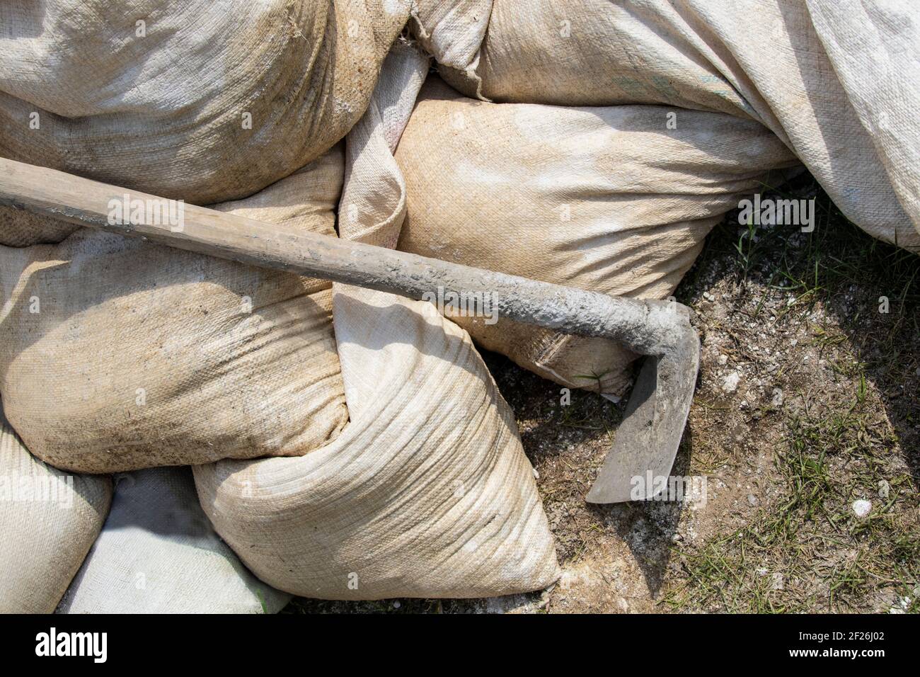 Bags of cement europe hires stock photography and images Alamy