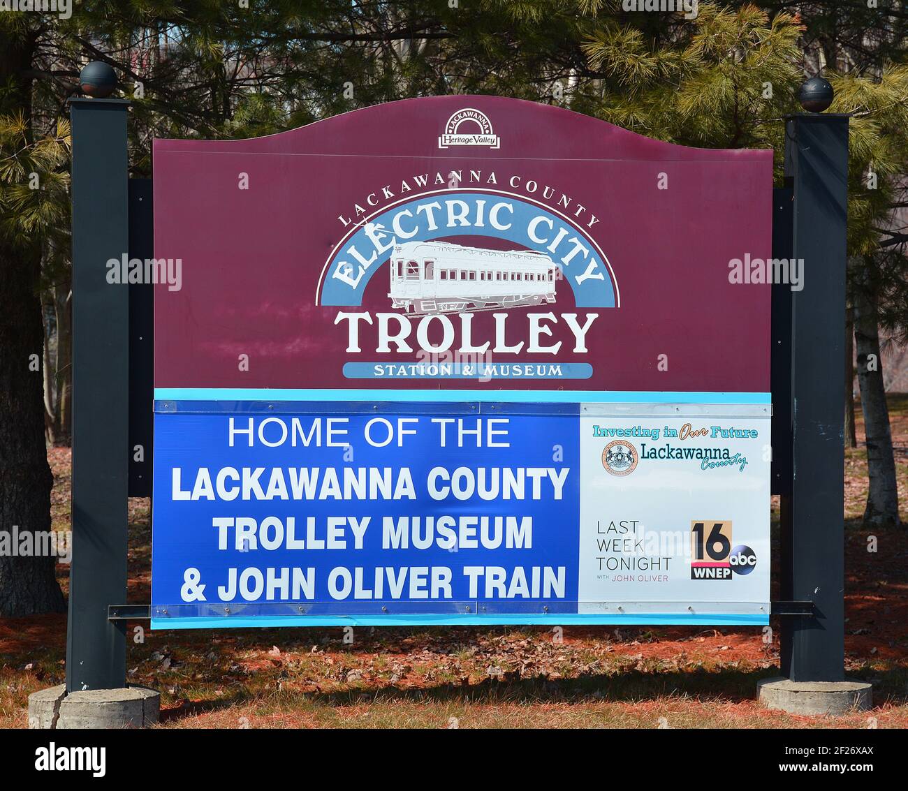 The Electric City Trolley Museum a transport museum located in