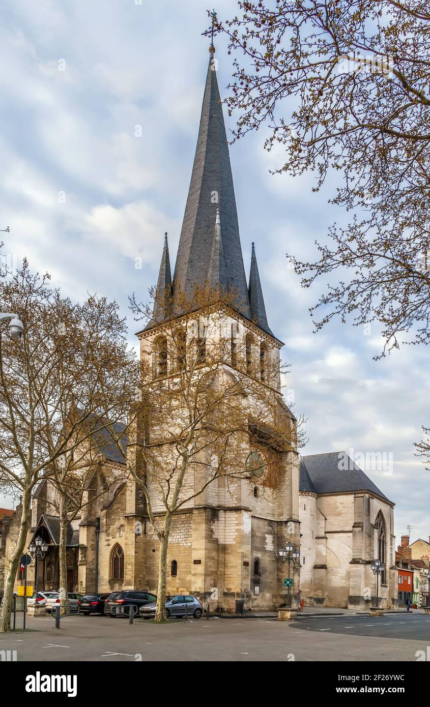 Church of Saint-Remy, Troyes, France Stock Photo