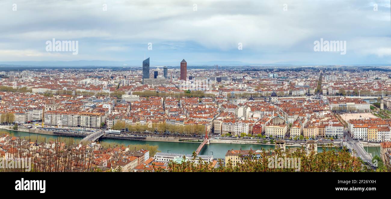 View of Lyon, Frane Stock Photo