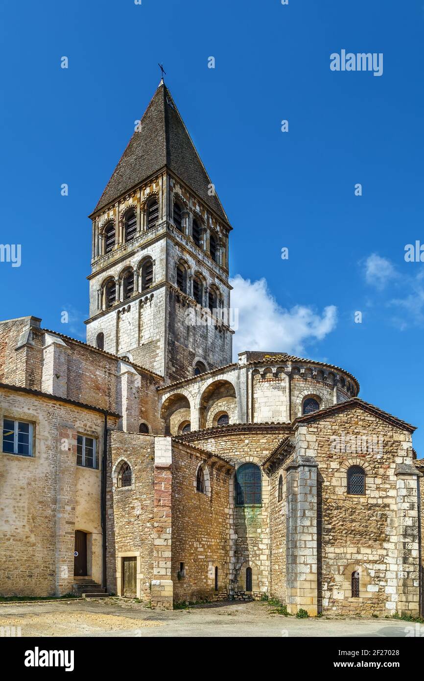 Saint Philibert Abbey Church, Tournus, France Stock Photo Alamy