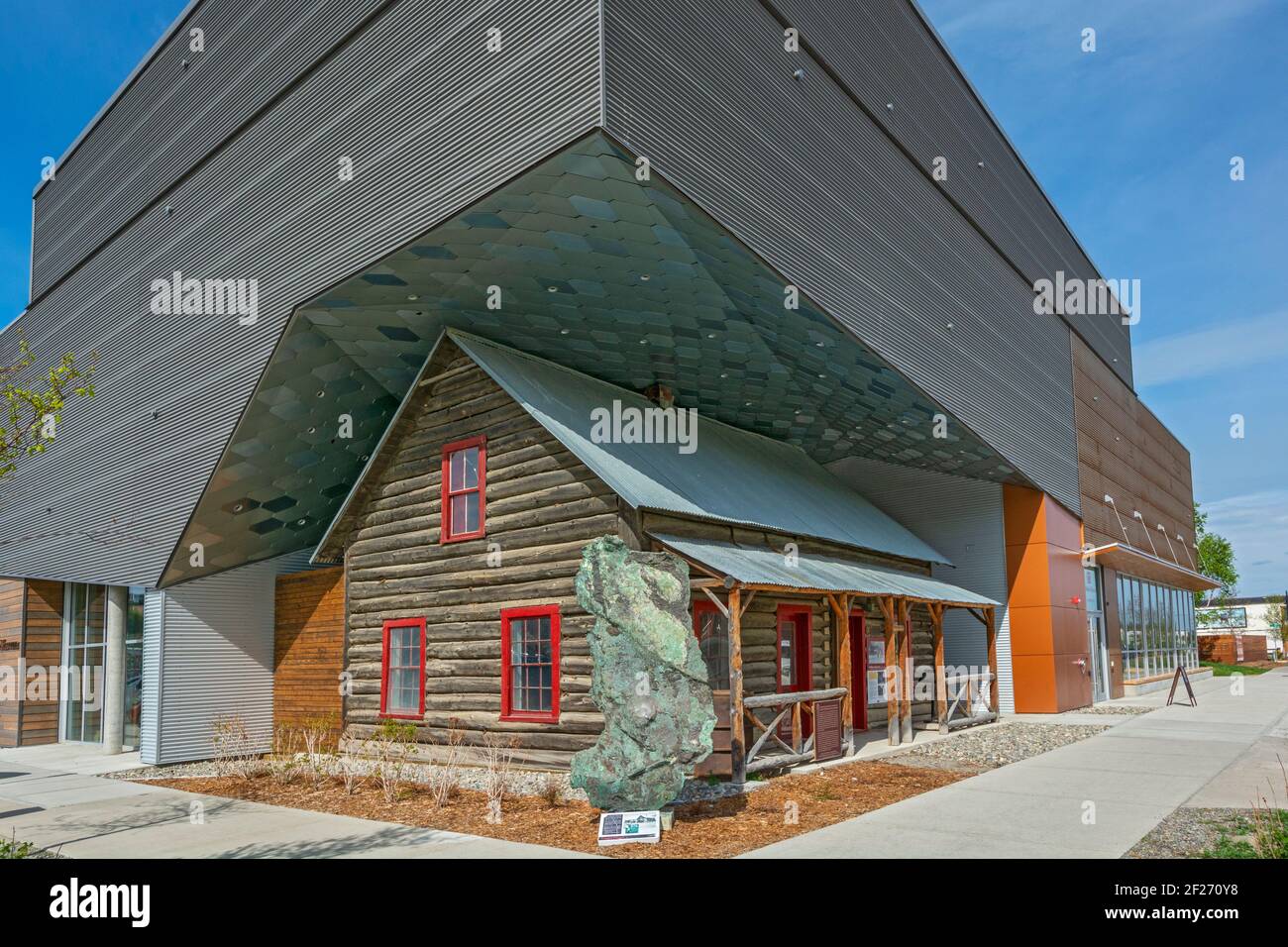 Canada, Yukon, Whitehorse, MacBride Museum, historic Telegraph Office