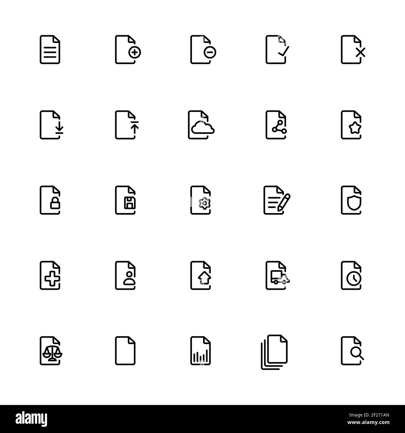 Legal documents Stock Vector Images Alamy