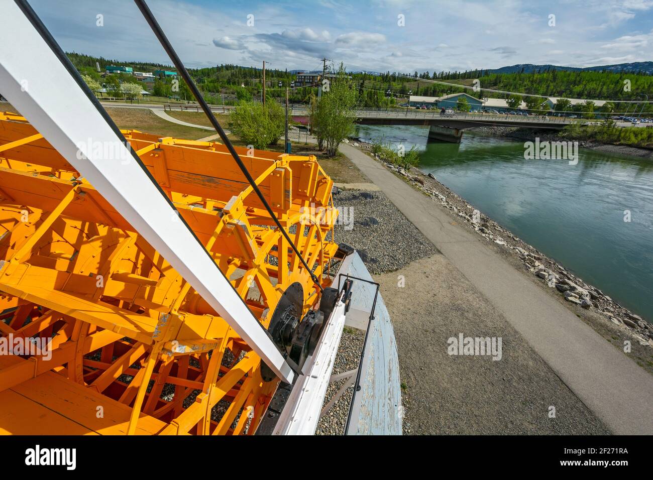 Canada, Yukon, Whitehorse, S.S. Klondike launched 1937, steam powered