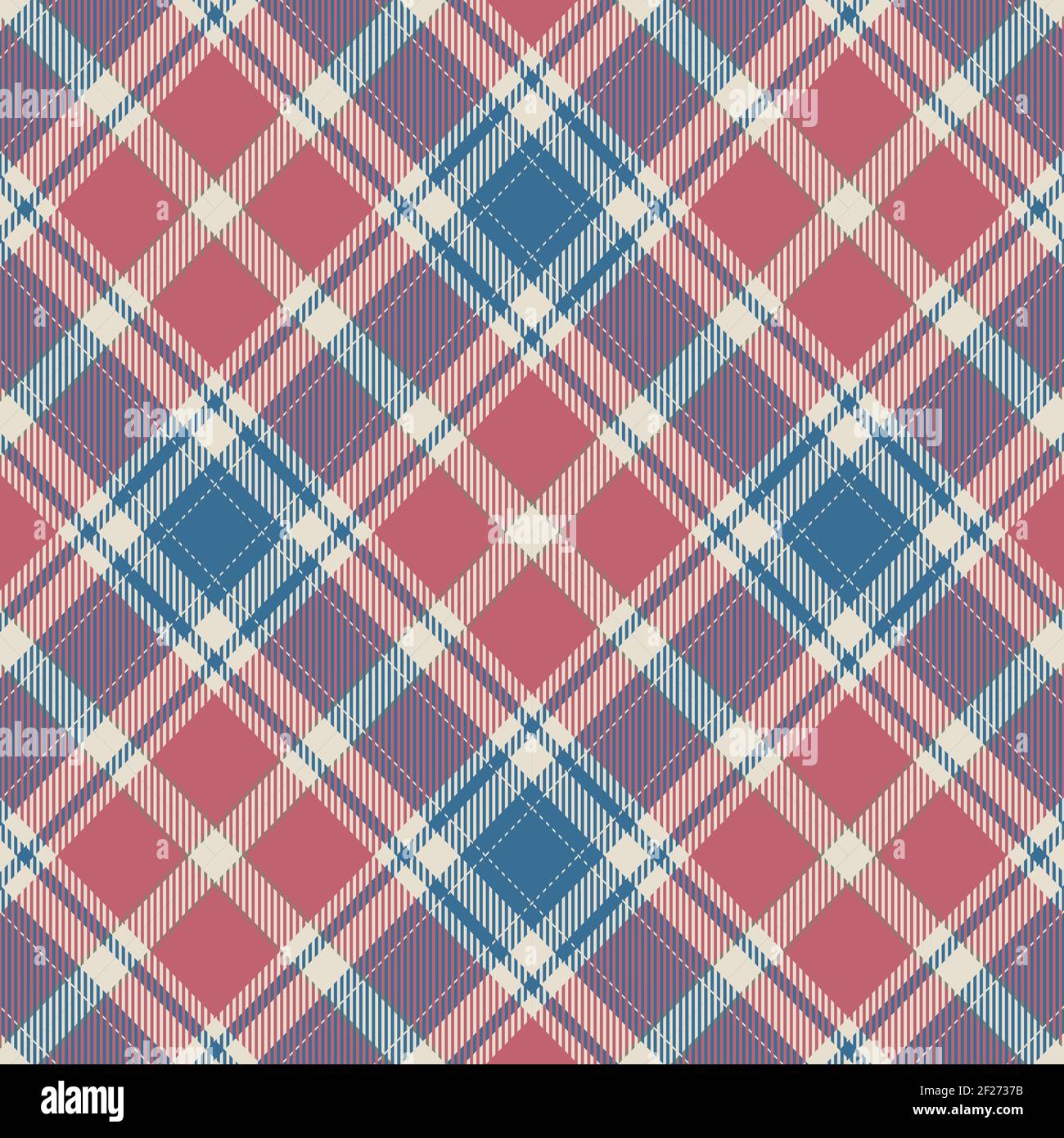 Blue Plaid Background Scotland Red And