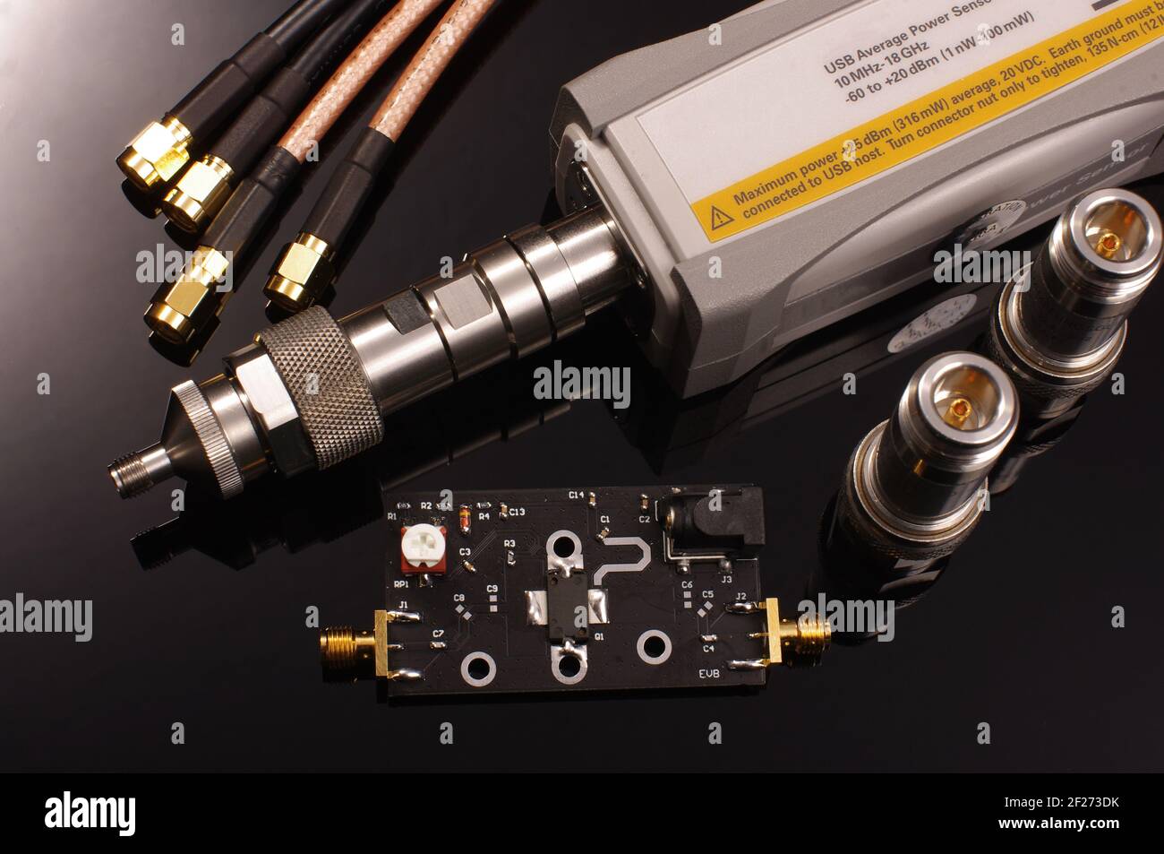 Microwave amplifier printed circuit board board and tools for
