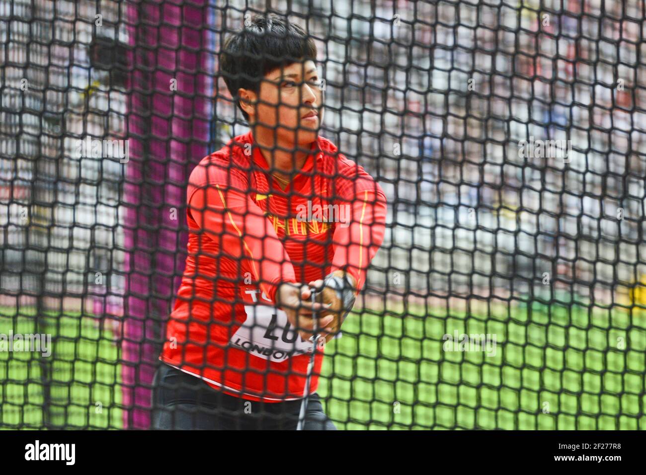 Na Luo (China). Hammer Throw, Qualification. IAAF World Athletics