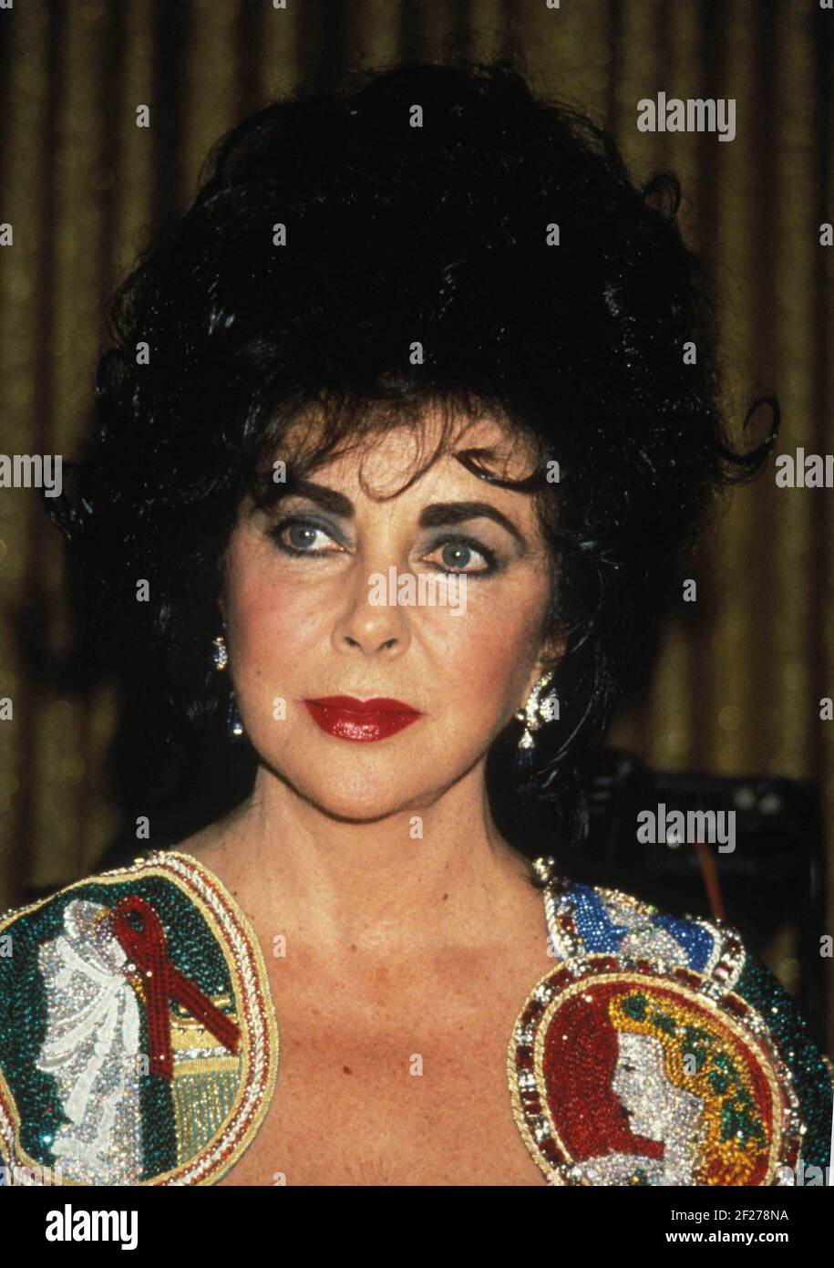 Elizabeth Taylor 1992 Photo By Adam Scull/PHOTOlink Stock