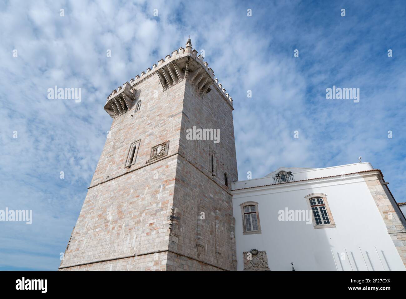 Estremoz castle in Alentejo, Portugal Stock Photo