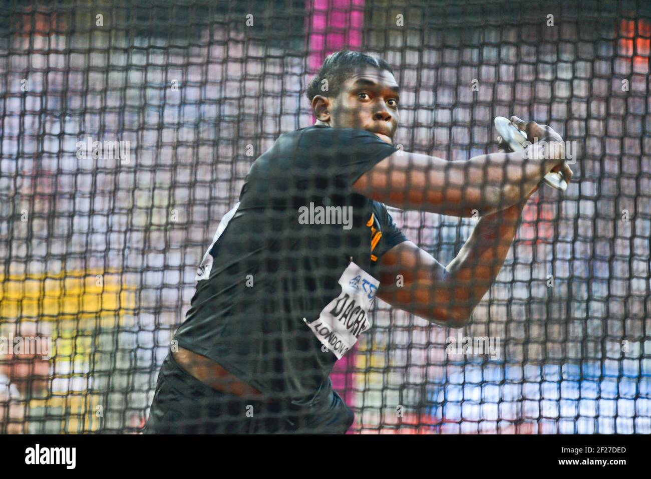 Fedrick Dacres (Jamaica), Discus Throw men, qualification. IAAF World