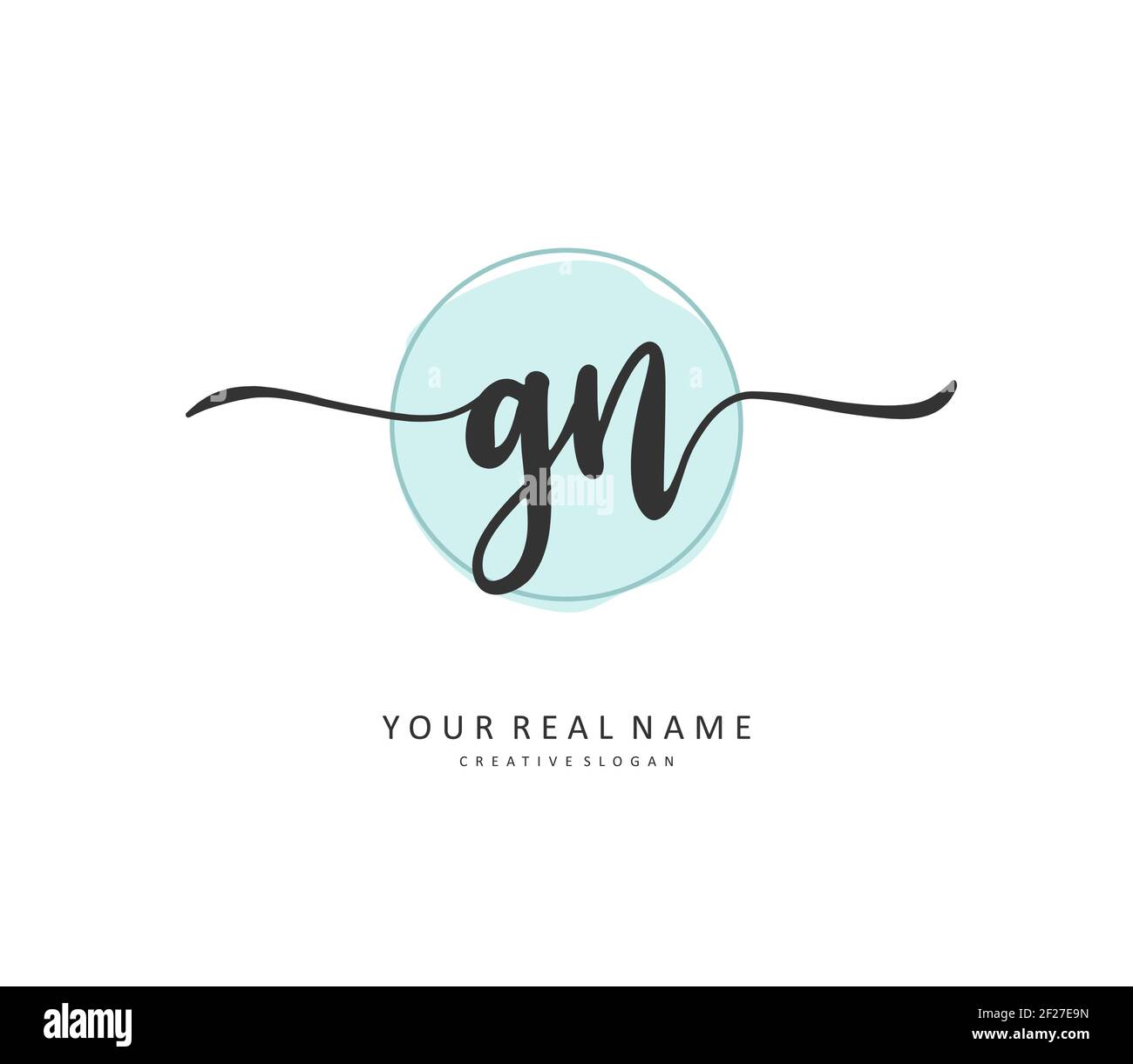 GN logo design | Branding & Logo Templates ~ Creative Market