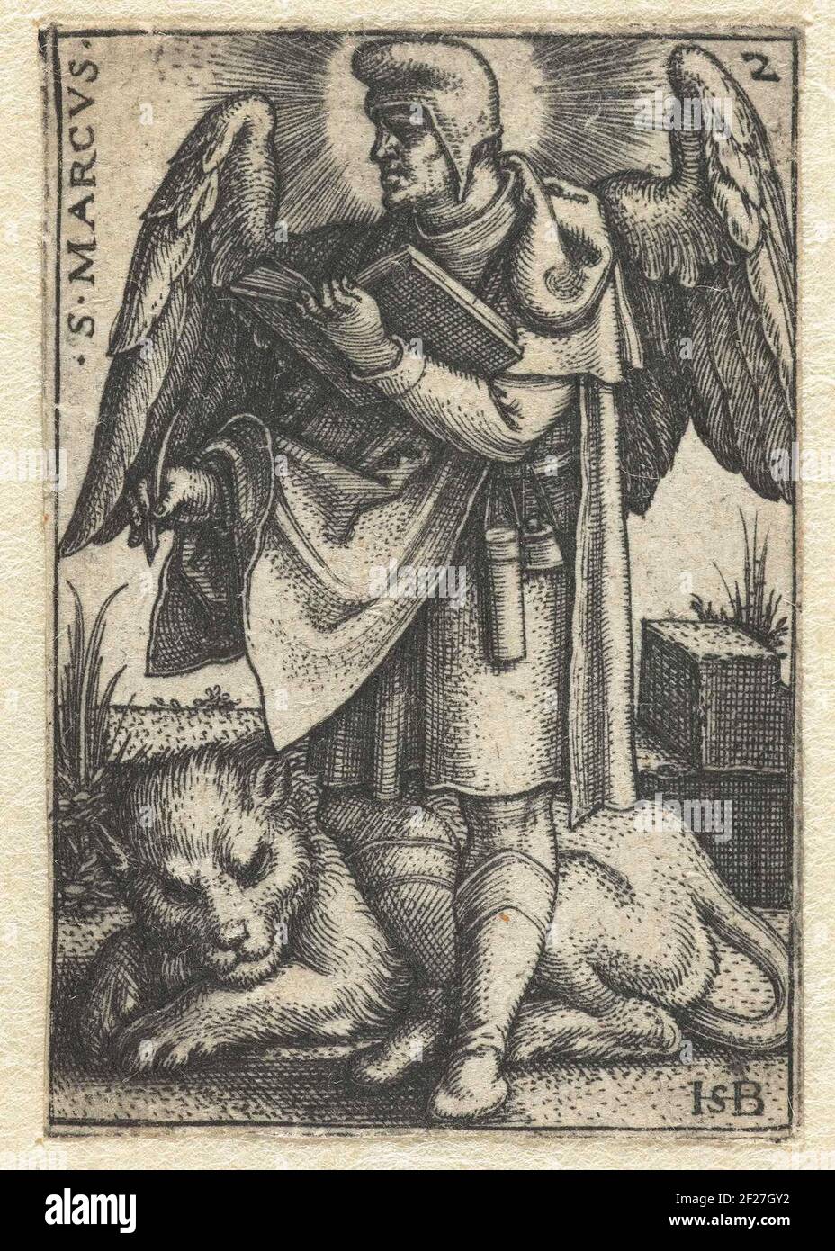 Marcus; S. Marcvs; Four evangelists. The four evangelists in this ...