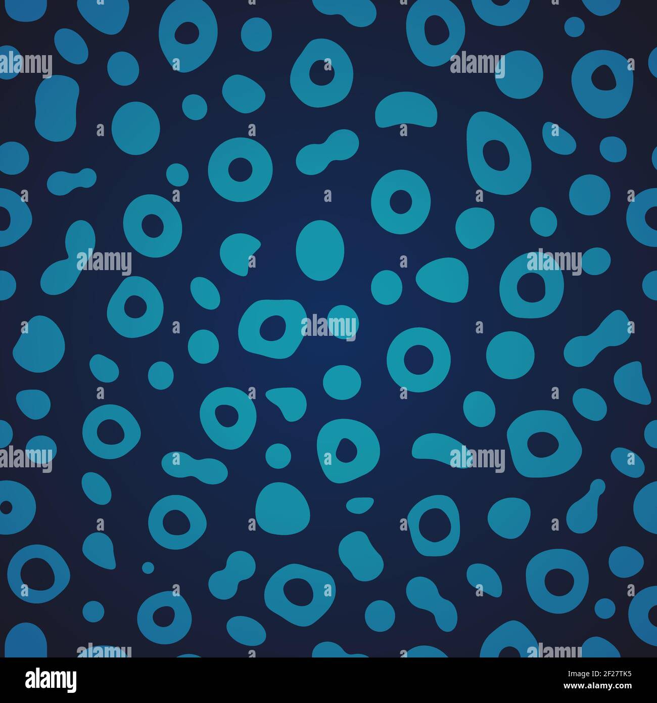 Vector Seamless Blue sea bubble Abstract Background Stock Vector Image ...